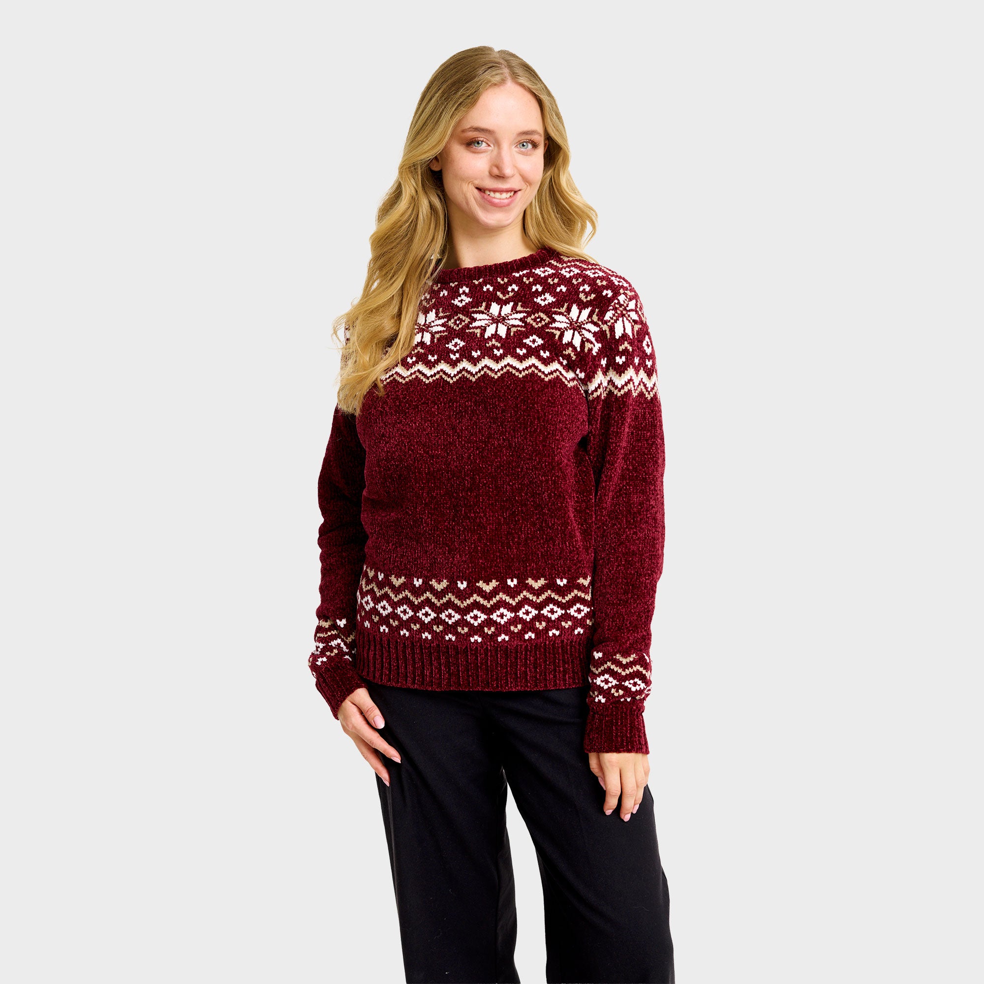 Den nordiske julesweater - Dame